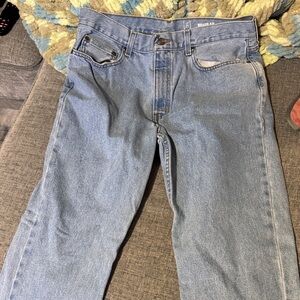 Men's Regular Fit Blue Jeans